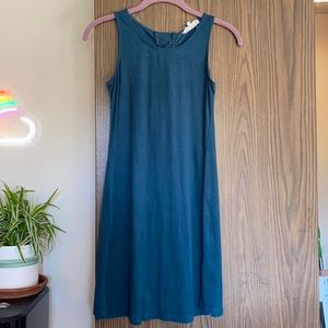 Velvet Teal Dress
